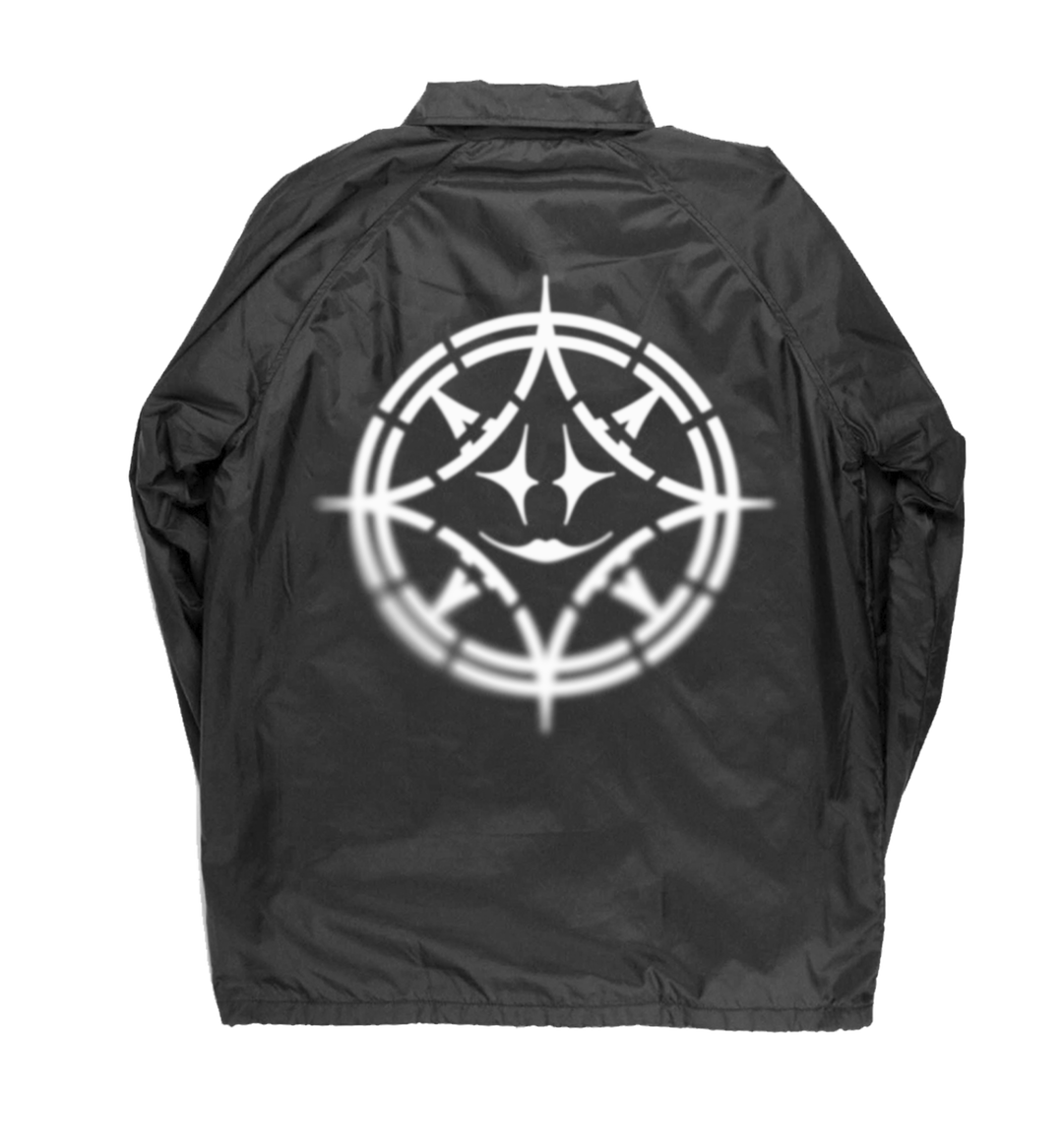 Emblem Windbreaker Jacket