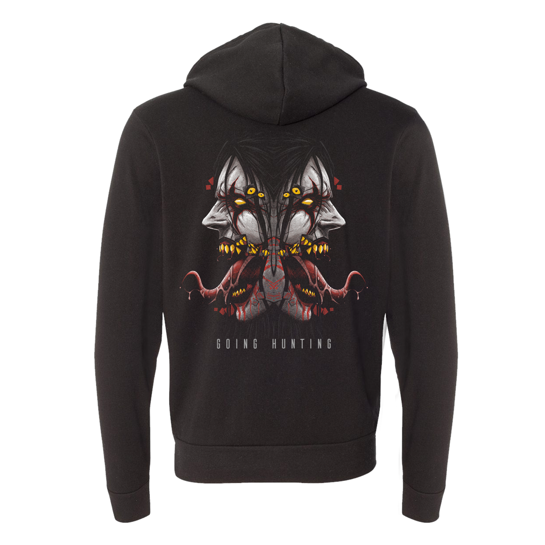 Two Face Going Hunting Hoodie