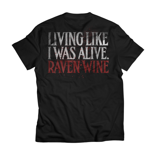 Raven Wine Mask Tee